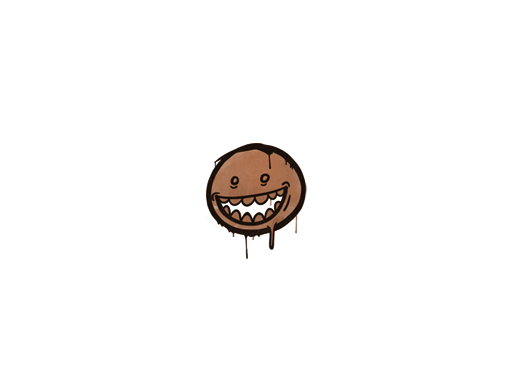Sealed Graffiti | Mr. Teeth (Tiger Orange)