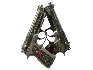 StatTrak™ Dual Berettas | Balance (Battle-Scarred)