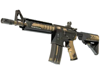 M4A4 | Desert-Strike (Well-Worn)