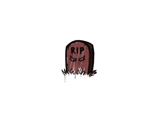 Sealed Graffiti | Tombstone (Brick Red)