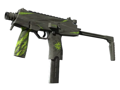 MP9 | Deadly Poison (Battle-Scarred)