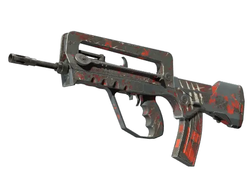 StatTrak™ FAMAS | Survivor Z (Battle-Scarred)