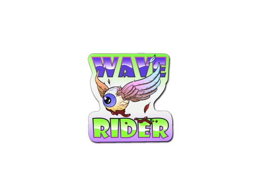 Sticker | Toxic Wave Rider