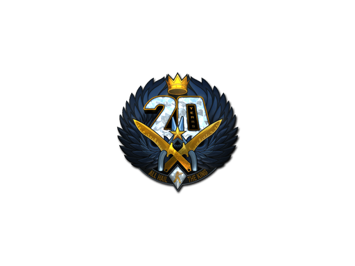 Sticker | All Hail the King (Foil)