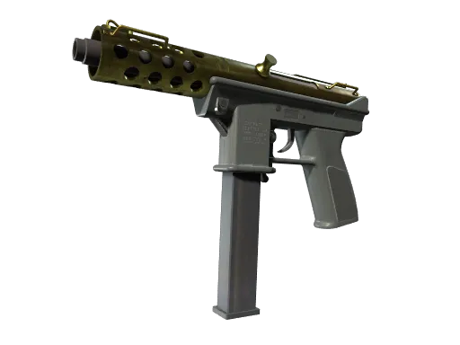 Tec-9 | Brass (Well-Worn)