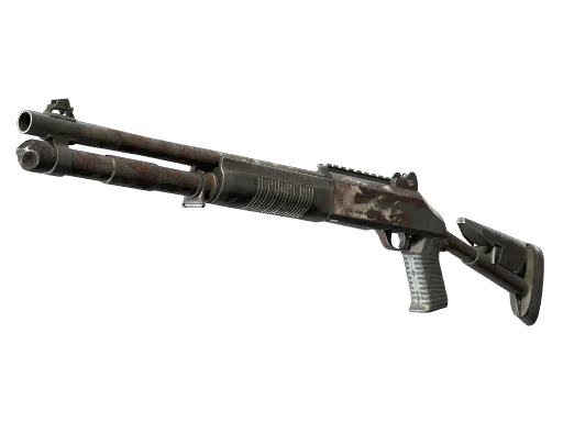 StatTrak™ XM1014 | Oxide Blaze (Battle-Scarred)