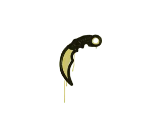 Sealed Graffiti | Karambit (Tracer Yellow)