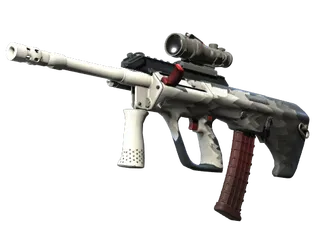 StatTrak™ AUG | Arctic Wolf (Well-Worn)