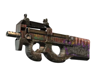 StatTrak™ P90 | Freight (Well-Worn)