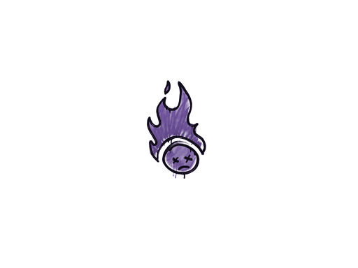 Sealed Graffiti | Toasted (Monster Purple)