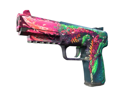 Five-SeveN | Hyper Beast (Well-Worn)