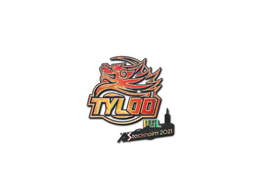 Sticker | Tyloo (Holo) | Stockholm 2021