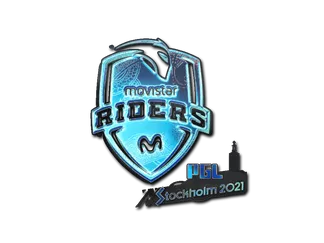 Sticker | Movistar Riders (Holo)