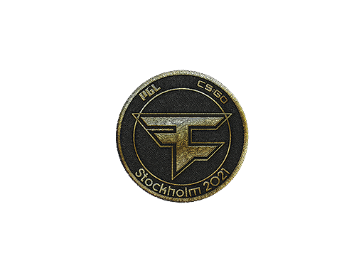 Patch | FaZe Clan (Gold) | Stockholm 2021