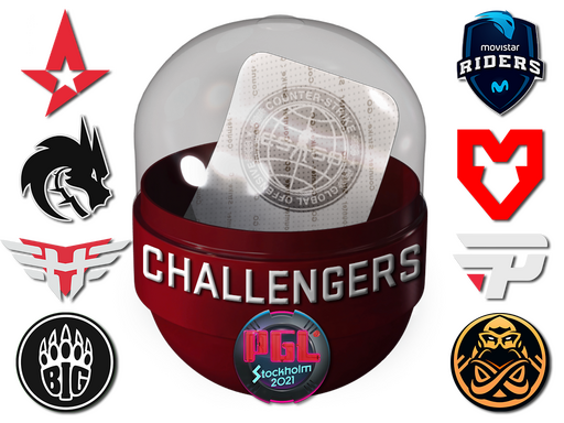 Stockholm 2021 Challengers Sticker Capsule