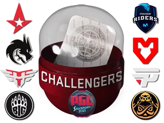 Stockholm 2021 Challengers Sticker Capsule