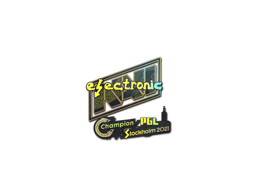 Sticker | electroNic (Holo) | Stockholm 2021