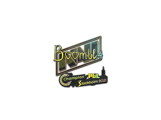 Sticker | Boombl4 (Holo) | Stockholm 2021