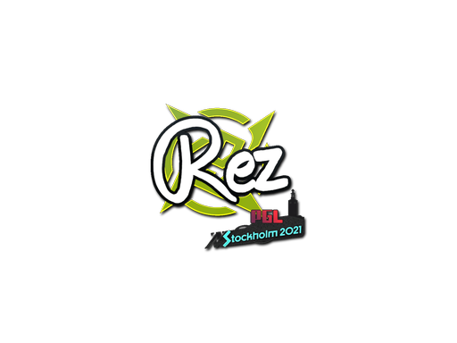 Sticker | REZ | Stockholm 2021