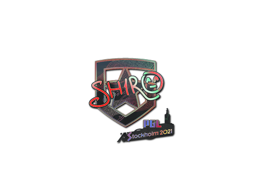 Sticker | sh1ro (Holo) | Stockholm 2021