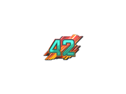 Sticker | Forty Two