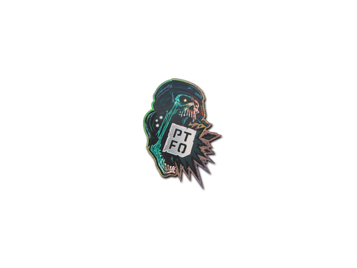Sticker | PTFO (Holo)
