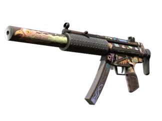 StatTrak™ MP5-SD | Necro Jr. (Minimal Wear)