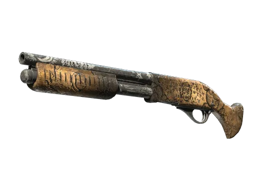 StatTrak™ Sawed-Off | Spirit Board (Well-Worn)