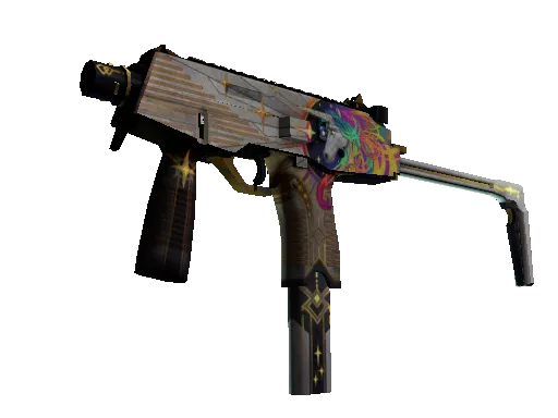 StatTrak™ MP9 | Starlight Protector (Battle-Scarred)