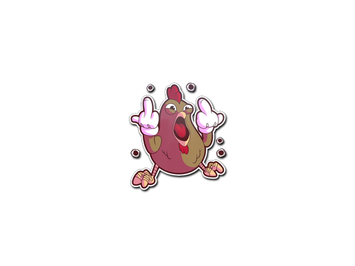 Sticker | Get Clucked