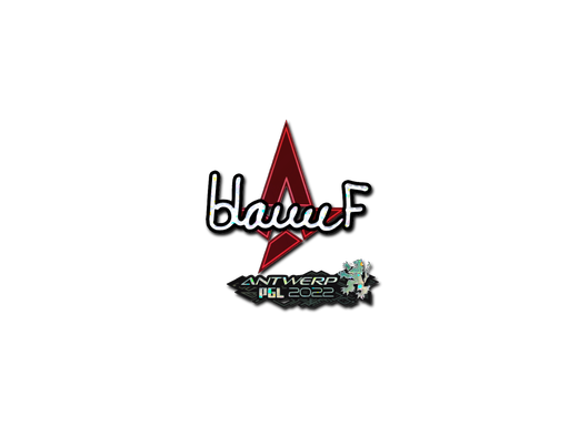 Sticker | blameF (Glitter) | Antwerp 2022