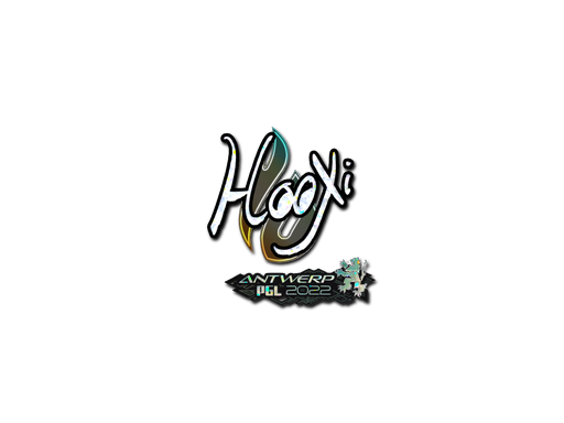 Sticker | HooXi (Glitter) | Antwerp 2022