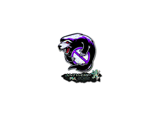 Sticker | Outsiders (Glitter) | Antwerp 2022