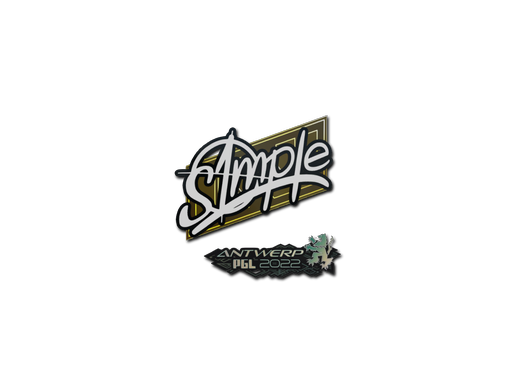 Sticker | s1mple | Antwerp 2022