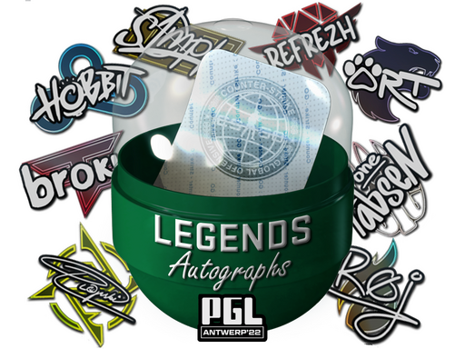 Antwerp 2022 Legends Autograph Capsule