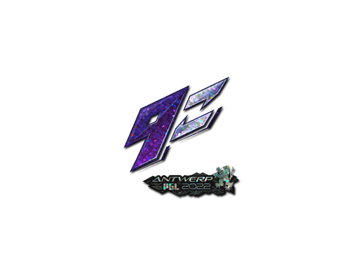 Sticker | 9z Team (Glitter) | Antwerp 2022