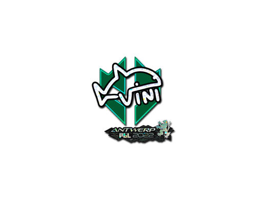 Sticker | VINI (Glitter) | Antwerp 2022
