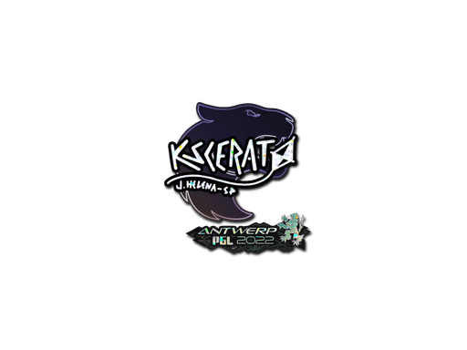 Sticker | KSCERATO (Glitter) | Antwerp 2022