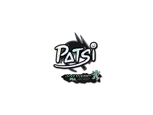 Sticker | Patsi (Glitter) | Antwerp 2022