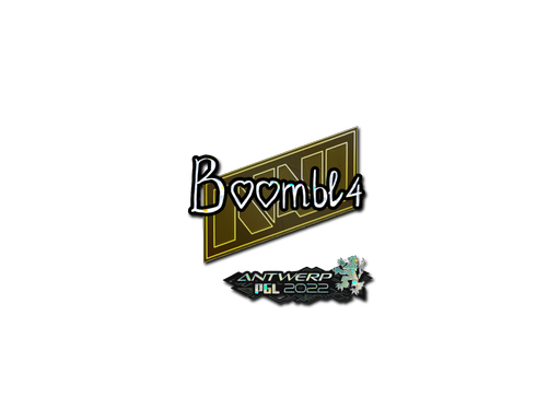 Sticker | Boombl4 (Glitter) | Antwerp 2022