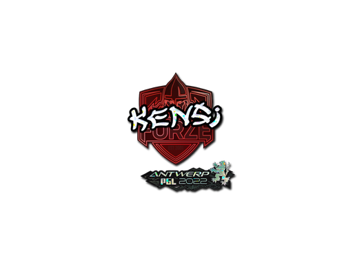 Sticker | KENSi (Glitter) | Antwerp 2022