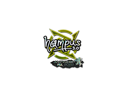 Sticker | hampus (Glitter) | Antwerp 2022
