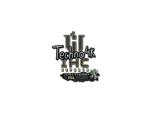 Sticker | Techno4K | Antwerp 2022