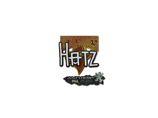 Sticker | hatz | Antwerp 2022