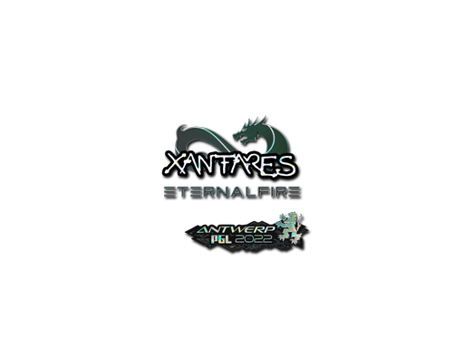 Sticker | XANTARES (Glitter) | Antwerp 2022