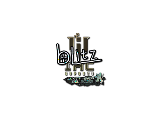 Sticker | bLitz (Glitter) | Antwerp 2022