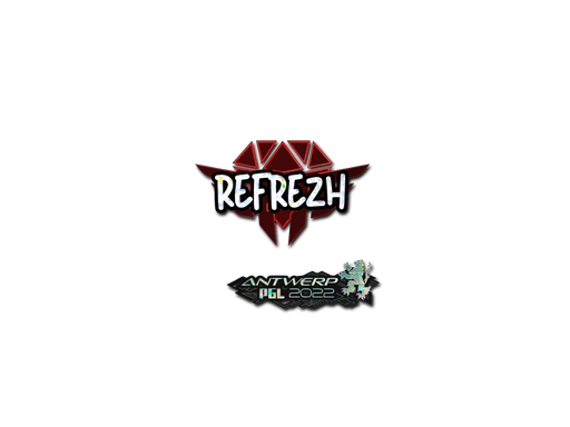 Sticker | refrezh (Glitter) | Antwerp 2022