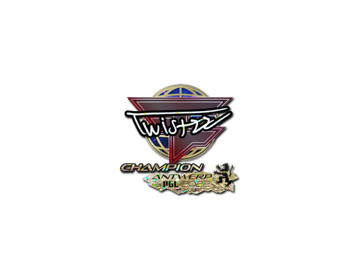 Sticker | Twistzz (Glitter, Champion) | Antwerp 2022
