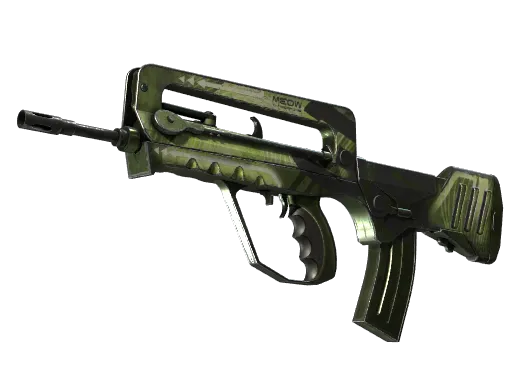 StatTrak™ FAMAS | Meow 36 (Well-Worn)