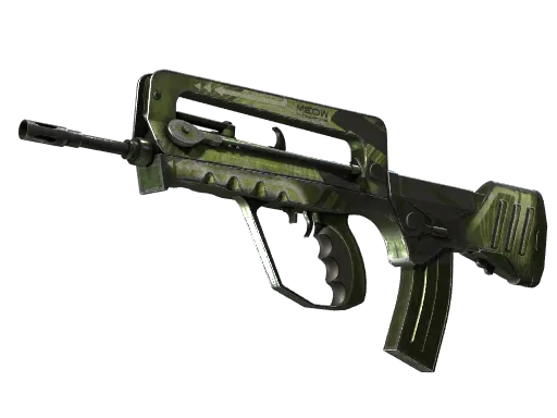 StatTrak™ FAMAS | Meow 36 (Battle-Scarred)